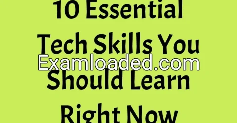 10 Essential Tech Skills You Should Learn Right Now
