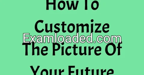 How To Customize The Picture Of Your Future