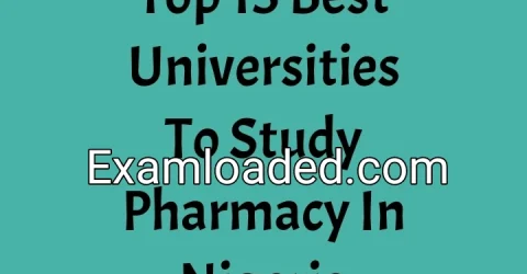 Top 15 Best Universities To Study Pharmacy In Nigeria