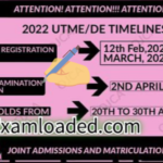 JAMB ANNOUNCES DATE FOR COMMENCEMENT OF 2022 UTME/DE REGISTRATION