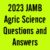 2023 JAMB Agric Science Questions and Answers