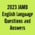 2023 JAMB English language Questions and Answers Expo Runz