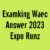 Examking Waec Answer 2023 Expo Runz