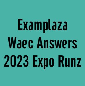 Examkey Waec Answers 2024 Expo Runz