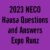 2023 NECO Hausa Questions and Answers Expo Runz (Hausa language)