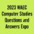 2023 WAEC Computer Studies Questions and Answers