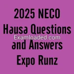 2025 NECO Hausa Questions and Answers Expo Runz