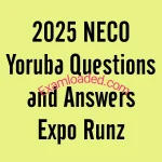 2025 NECO Yoruba Questions and Answers Expo Runz