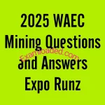 2025 WAEC Mining Questions and Answers Expo Runz