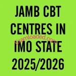 JAMB CBT Centres in Imo State (Owerri) 2026/2027 4 JAMB CBT CENTRES IN IMO STATE 2025 2026