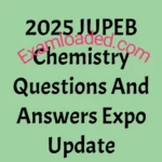 2025 JUPEB Chemistry Questions And Answers Expo Update