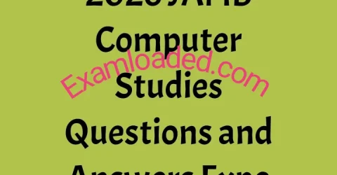 2026 JAMB Computer Studies Questions and Answers Expo
