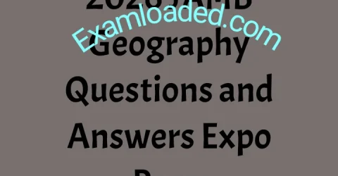 2026 JAMB Geography Questions and Answers Expo Runz