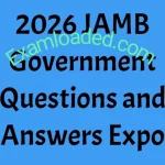 2026 JAMB Government Questions and Answers Expo