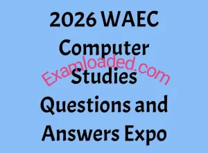 2026 WAEC Computer Studies Questions and Answers Expo