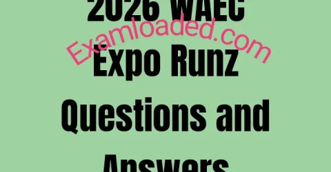2026 WAEC Expo Runz Midnight Questions and Answers