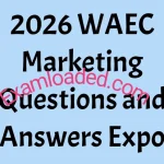 2026 WAEC Marketing Questions and Answers Expo