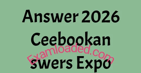 Ceebook Waec Answer 2026 Ceebookanswers Expo Runz