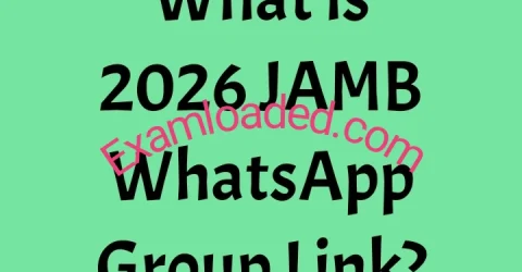 What is 2026 JAMB WhatsApp Group Link?