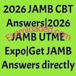 2026 JAMB CBT Answers 2026 JAMB UTME Expo Get JAMB Answers directly