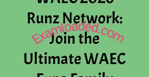 2026 WAEC Runz Network Join the Ultimate WAEC Expo Family