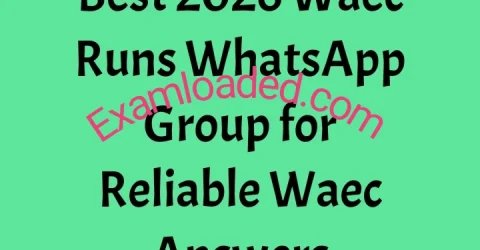 Best 2026 Waec Runs WhatsApp Group for Reliable Waec Answers