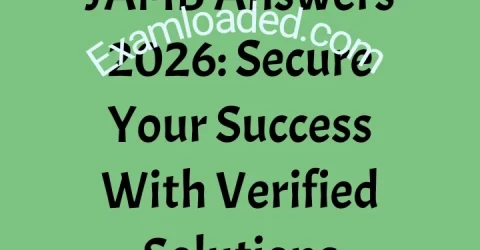 JAMB Answers 2026 Secure Your Success With Verified Solutions