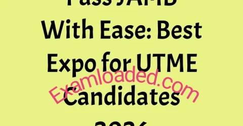 Pass JAMB With Ease Best Expo for UTME Candidates 2026
