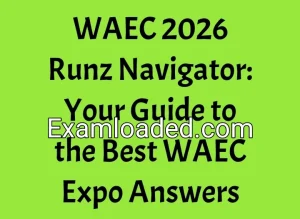 WAEC 2026 Runz Navigator Your Guide to the Best WAEC Expo Answers