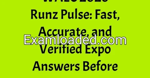 WAEC 2026 Runz Pulse Fast Accurate and Verified Expo Answers Before Exam