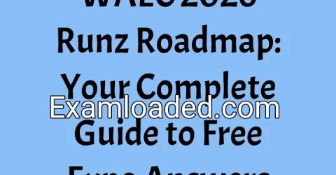 WAEC 2026 Runz Roadmap Your Complete Guide to Free Expo Answers