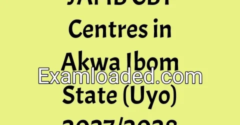 JAMB CBT Centres in Akwa Ibom State (Uyo) 2027/2028