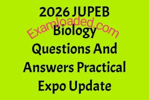 2026 JUPEB Biology Questions And Answers Practical Expo Update 2026 JUPEB Biology Questions And Answers Practical Expo Update