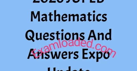 2026 JUPEB Mathematics Questions And Answers Expo Update