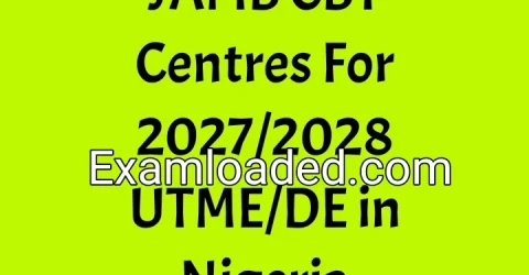 JAMB CBT Centres For 2027/2028 UTME/DE in Nigeria
