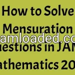 How to Solve Mensuration Questions in JAMB Mathematics 2027