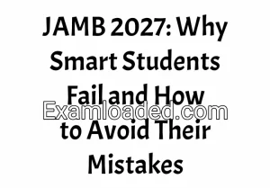 JAMB 2027: Why Smart Students Fail and How to Avoid Their Mistakes
