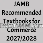 JAMB Recommended Textbooks for Commerce 2027/2028