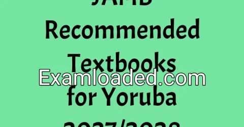 JAMB Recommended Textbooks for Yoruba 2027/2028