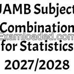 JAMB Subject Combination for Statistics 2027/2028