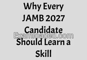 Why Every JAMB 2027 Candidate Should Learn a Skill