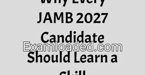 Why Every JAMB 2027 Candidate Should Learn a Skill