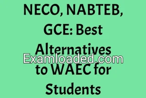 NECO, NABTEB, GCE: Best Alternatives to WAEC for Students NECO, NABTEB, GCE: Best Alternatives to WAEC for Students